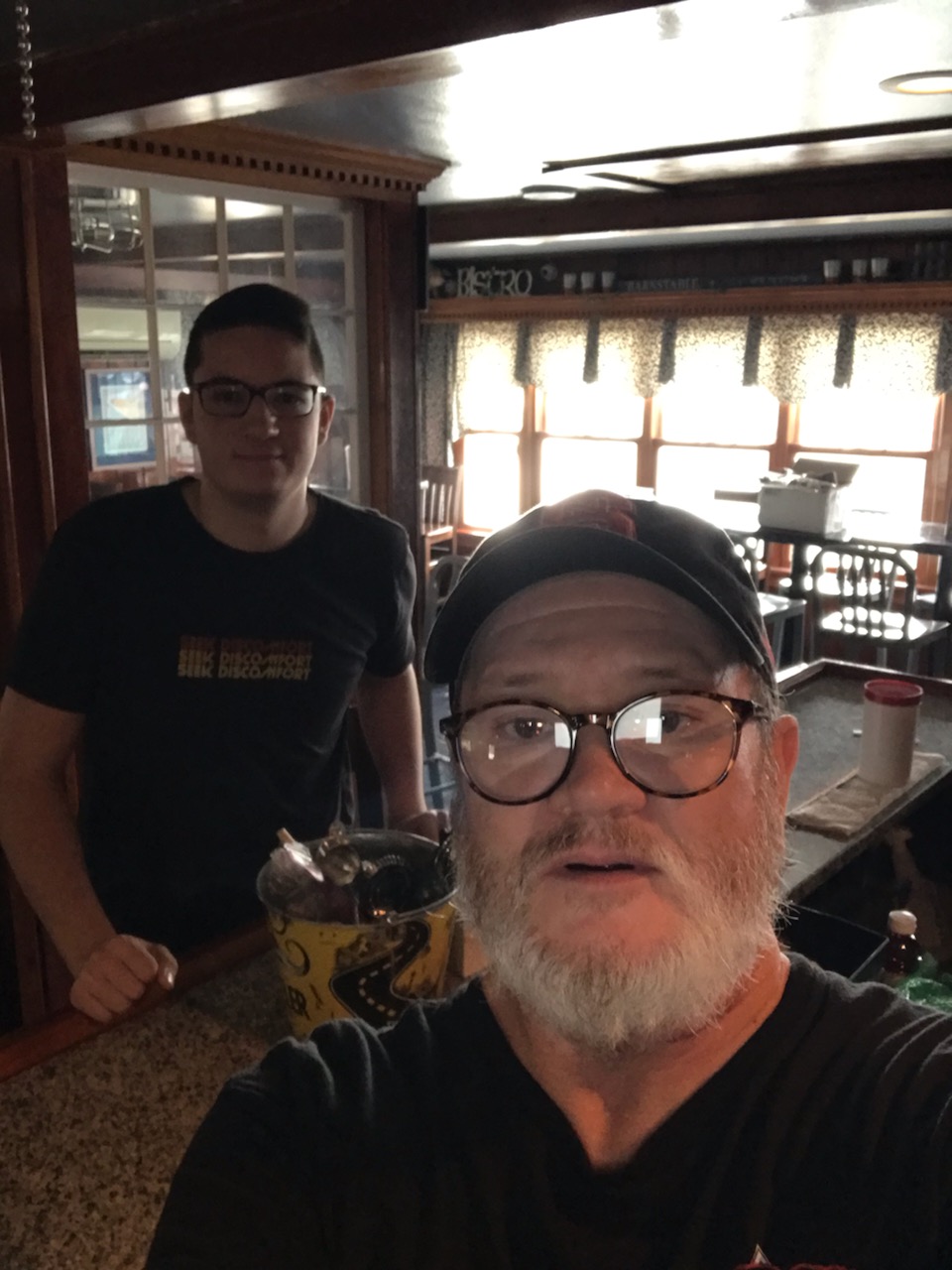 Bartending student at NYC academy